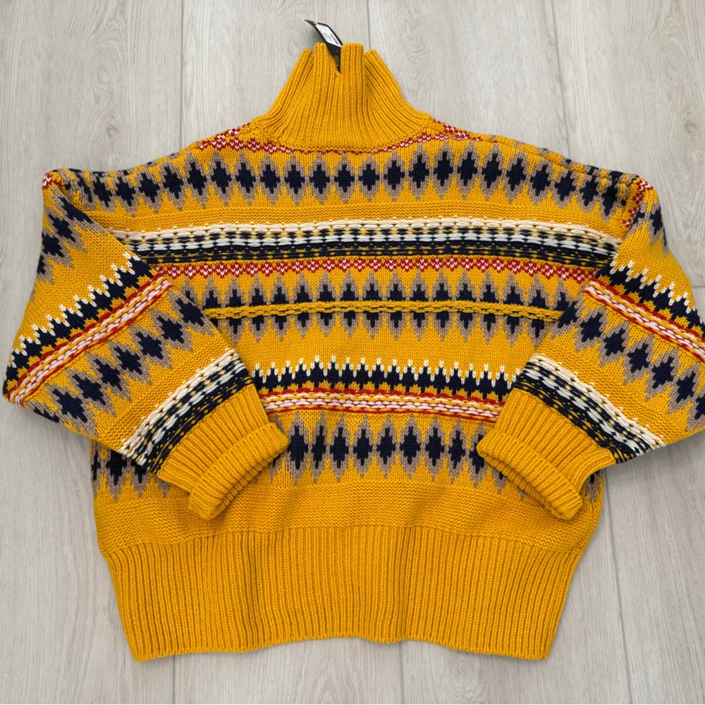 Rag & Bone Yellow Knit Sweater NWT 475$